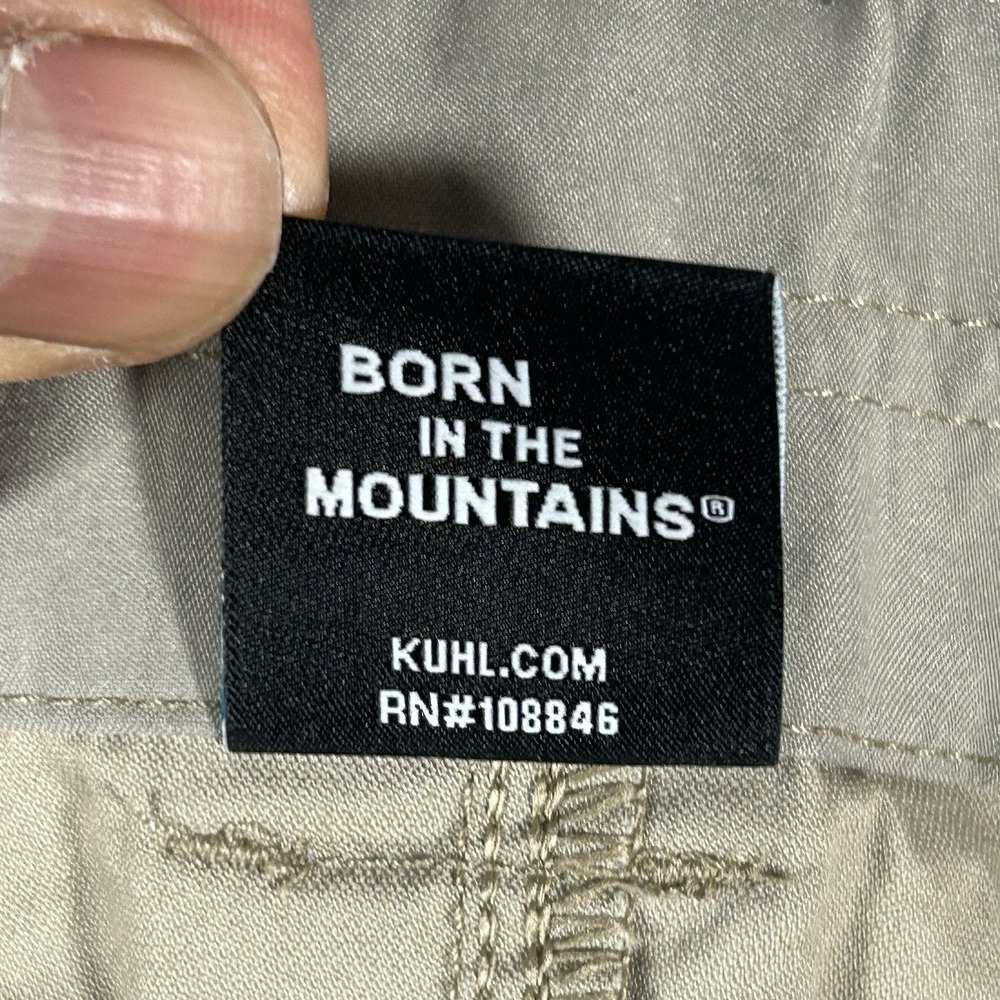 Kuhl Resistor Lite Shorts Men 40 Beige Straight Hiking Outdoors Climbing Stretch - Picture 13 of 16